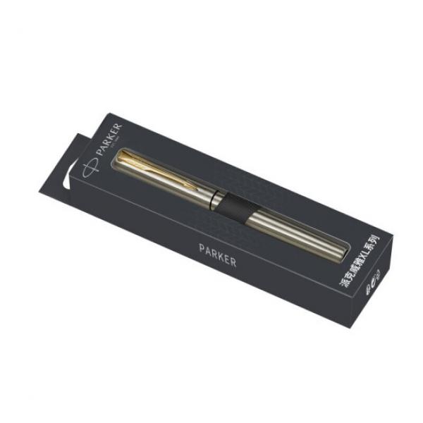 派克（PARKER）簽字筆 威雅XL入門款鋼桿金夾寶珠筆