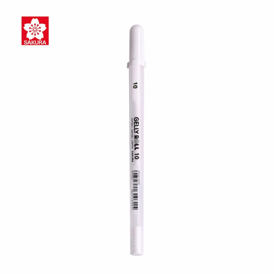 櫻花(SAKURA)高光筆 中性筆 單支裝 白色 0.5mm