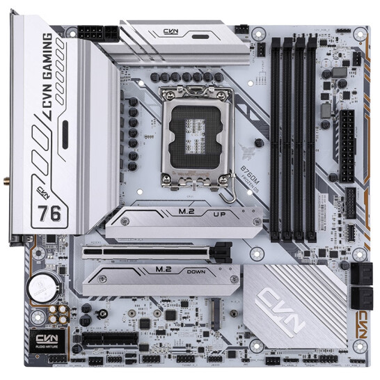 七彩虹（Colorful）CVN B760M FROZEN WIFI D5 V20 DDR5主板 支持CPU 13400F/13700F (Intel B760/LGA 1700)