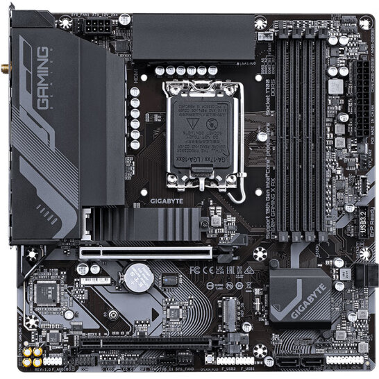 技嘉（GIGABYTE）魔鷹X B760M GAMING X AX 主板DDR5支持CPU 1360013700KF Intel B760 LGA 1700
