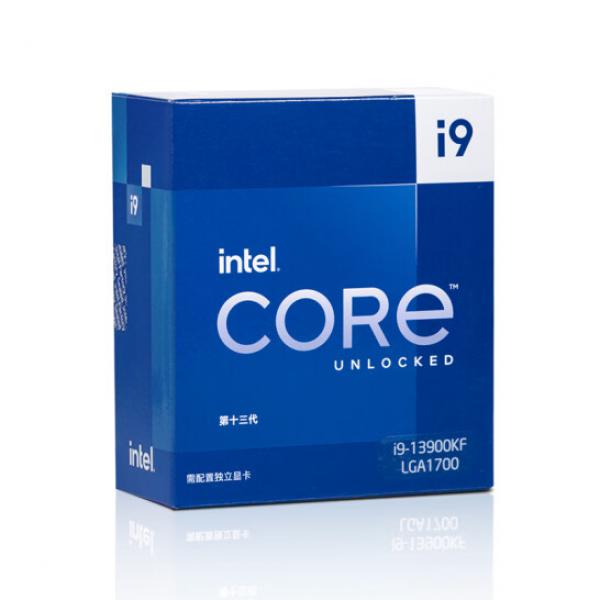 英特爾(Intel) i9-13900KF 13代 酷睿 處理器 24核32線程 睿頻至高可達5.8Ghz 36M三級緩存 臺式機CPU