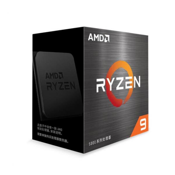 AMD 銳龍5000系列 銳龍9 5950X 處理器(r9)7nm 16核32線程 加速頻率至高4.9GHz 105W AM4接口 盒裝CPU