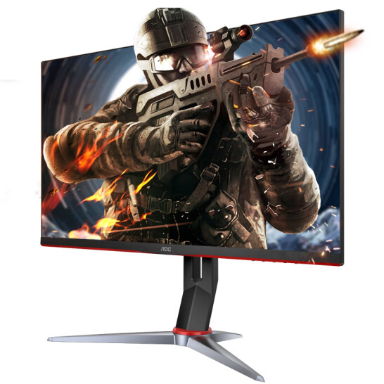 AOC 23.8英寸 IPS 廣色域 165Hz HDR Mode技術 1ms響應  人體工學支架 游戲電競電腦顯示器 24G2SP