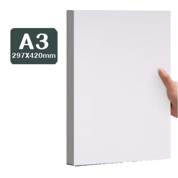 名卓 A3白色版紙 加厚