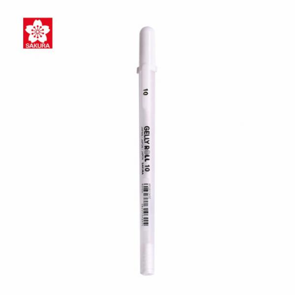 櫻花(SAKURA)高光筆 中性筆 單支裝 白色 0.5mm