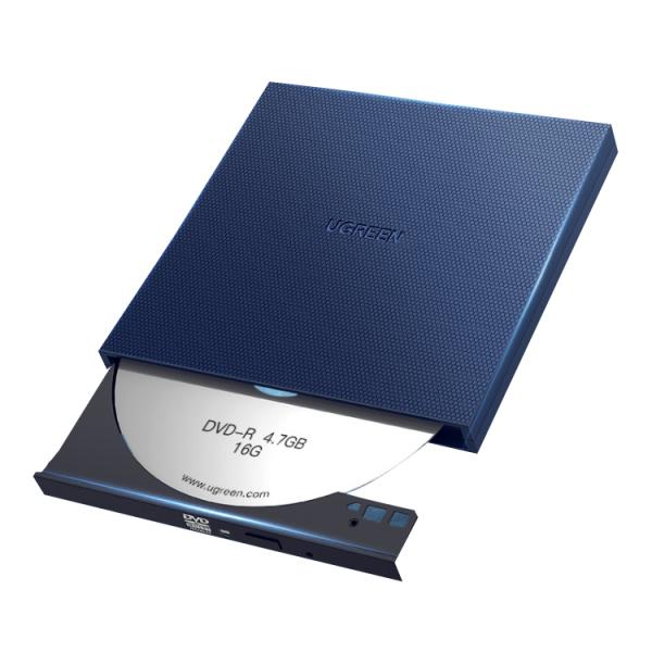 綠聯 8倍速 USB外置移動光驅 DVD光盤刻錄機 適用筆記本 臺式機外接光驅【USB款 即插即用】
