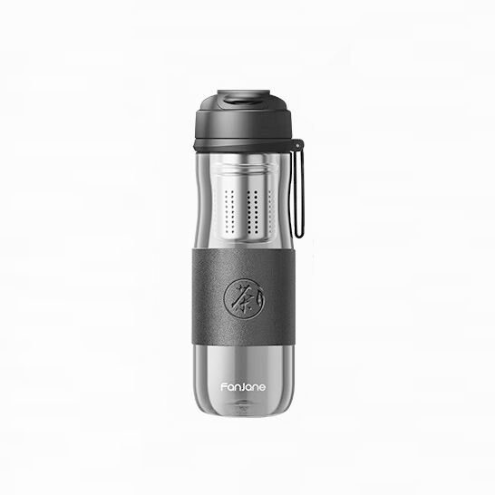 富光 磁彈泡茶杯 黑色700ml