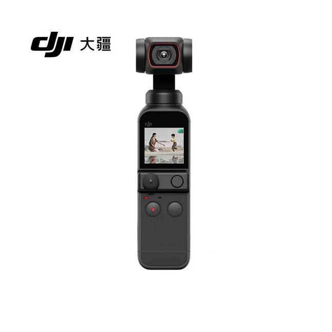 大疆（DJI） Pocket 2 靈眸口袋相機手持云臺攝像機osmo pocket2運動相機 黑色