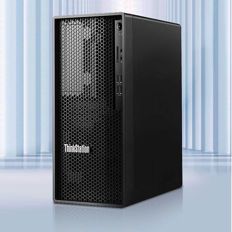 聯想 ThinkStation K 高性能3D圖形渲染塔式工作站 i5-12500/8G/512SSD+1T HDD/4GB獨顯/DVD刻錄/23.8  