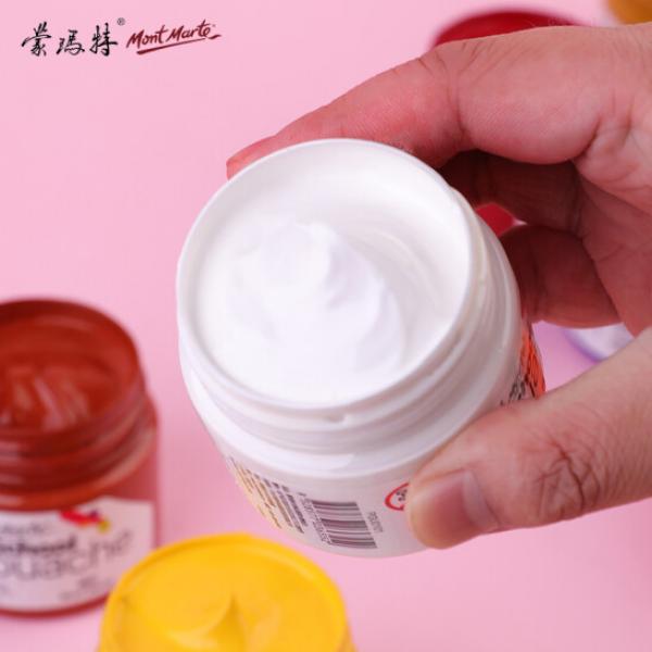 蒙瑪特(Mont Marte)水粉顏料 100ml 鈦白 繪畫顏料 PGU0101