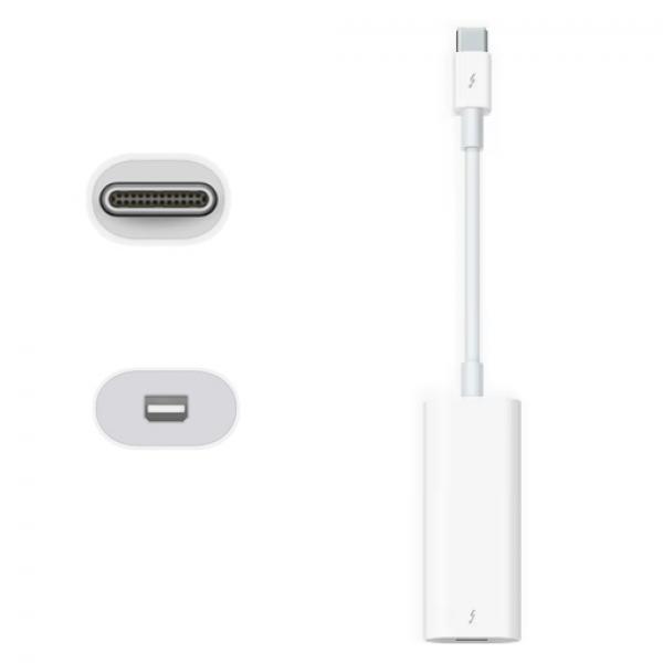 雷孜 Thunderbolt3轉雷電2轉換器MacbookPro轉接頭USB-C 