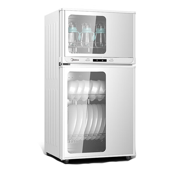美的（Midea）消毒柜 小型立式 77L 三層 80G05