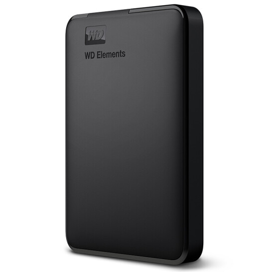 西部數據（WD）USB3.0 移動硬盤  Elements  新元素 2TB  WDBUZG0020BBK