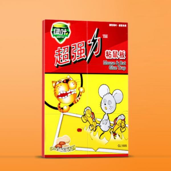 綠葉（Green Leaf）粘鼠板超強(qiáng)力粘板老鼠貼滅鼠老鼠神器6張裝GL1005