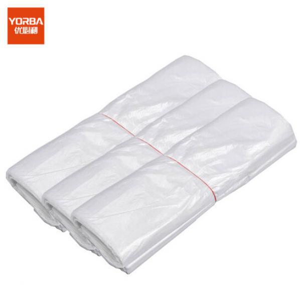 優必利 垃圾袋45*50cm 全新料紙簍袋干濕分類袋 100只 白色
