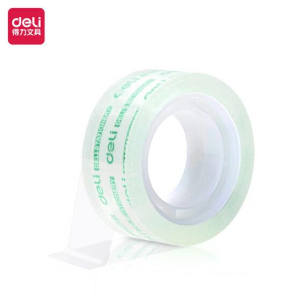 得力（deli）30064 小卷透明膠帶 單卷裝 18mm*28y