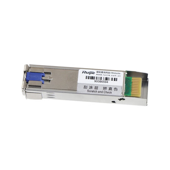 銳捷（Ruijie）萬(wàn)兆多模雙芯光纖模塊 SFP+MM850 300M傳輸 LC接口 850nm 適用光口 交換機(jī) 防火墻 路由器