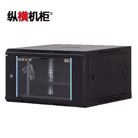 縱橫機柜 Z1 6606 6U網絡壁掛機柜600mm寬600mm深320mm高 加厚鋼板 19英寸標準黑色