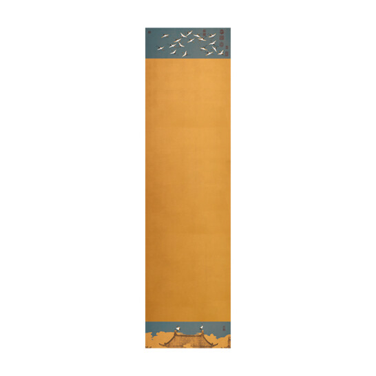 曹楠 宣紙書法作品紙 半生半熟 國展作品展古風(fēng)書簽紙橫豎文紙 四尺四開 34*69cm 10張【豎版】 深仿古色