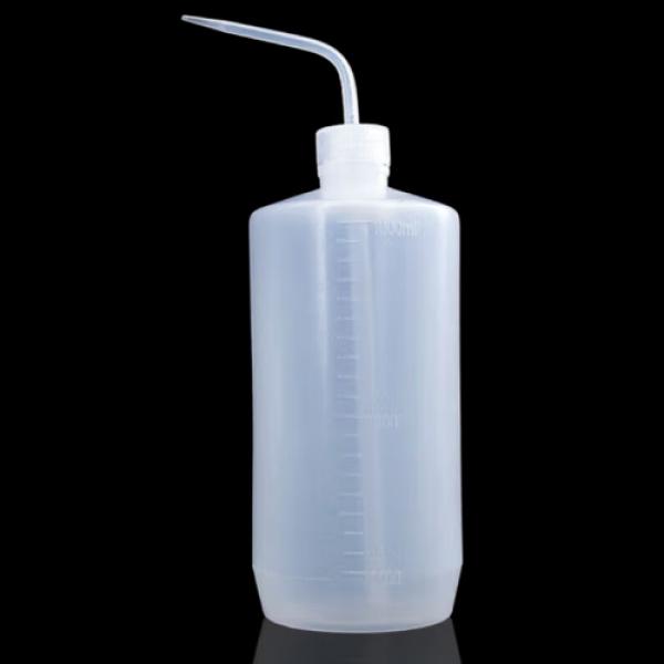 壘固 塑料洗瓶 實驗室專用 白頭彎嘴 帶刻度 1000ml