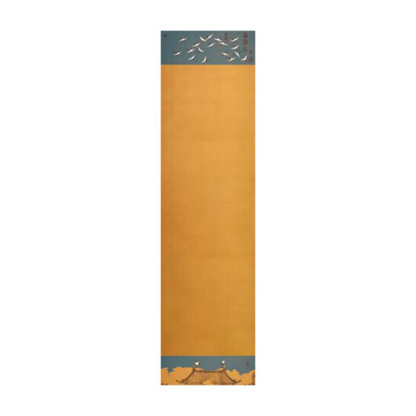 曹楠 宣紙書法作品紙 半生半熟 國展作品展古風書簽紙橫豎文紙 四尺四開 34*69cm 10張【豎版】 深仿古色