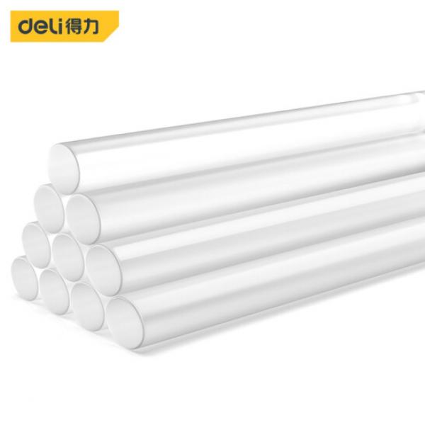 得力（deli）熱熔膠棒 單支裝 11mm*200mm DL5043