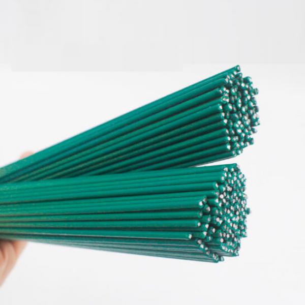 晗暢 綠色花桿 2號 細鐵絲 DIY材料 100根