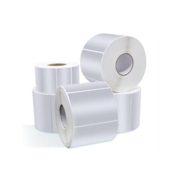 佳博 標簽紙 啞銀pet不干膠 亞銀紙 寬70MM*高40MM單排（500張/卷）