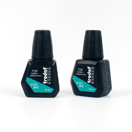 卓達 7750 織物油墨 黑色10ML