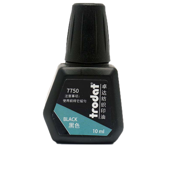 卓達 7750 織物油墨 黑色10ML