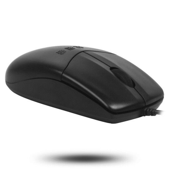 雙飛燕（A4TECH) OP-520NU 有線鼠標(biāo) 黑色 PS/2接口