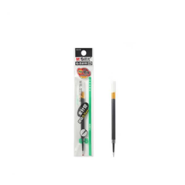 晨光（M&G）G-5全針管按動替芯 0.5mm 黑色 單支出售 9018