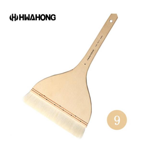 HWAHONG 板刷 羊毛刷 寬幅水彩畫筆刷 9號（筆頭寬150mm）