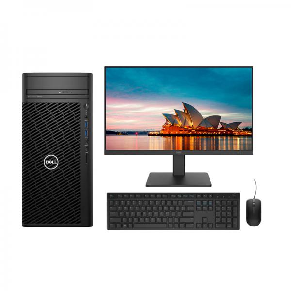 戴爾 Precision 3660 Tower 003 圖形工作站臺(tái)式 /i9-13900K/64G/2TB SSD/RTX4070 12GB /27英寸 可升降顯示器/帶保護(hù)卡