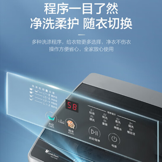 小天鵝 波輪全自動洗衣機 6.5公斤 健康免清洗 TB65V668E