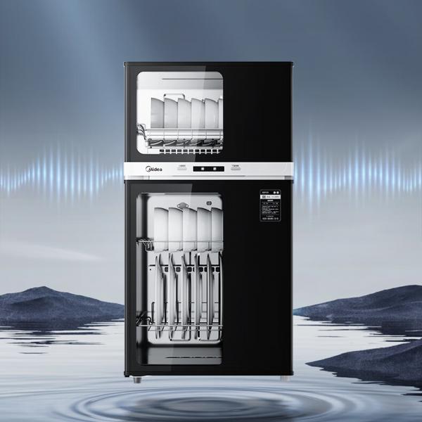 美的（Midea）消毒柜家用 77L三層 高溫二星級 80R05