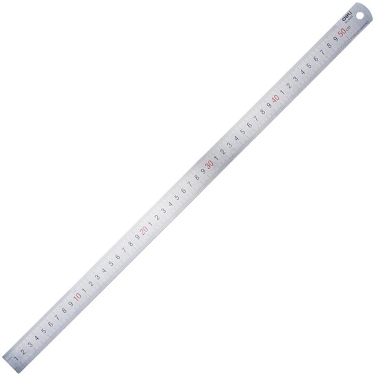 得力(deli) 50cm 不銹鋼直尺 8464