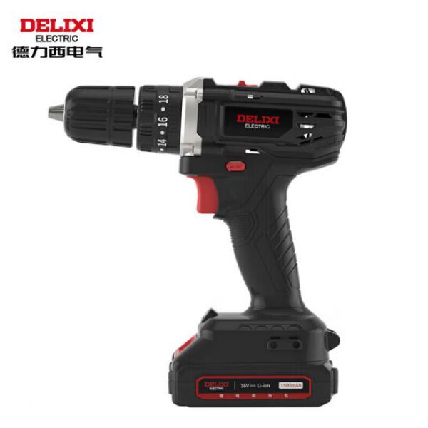 德力西 電鉆 電動螺絲刀 家用沖擊鉆充電手電鉆3合1 ED-C1 12V 一電一充 26N.m