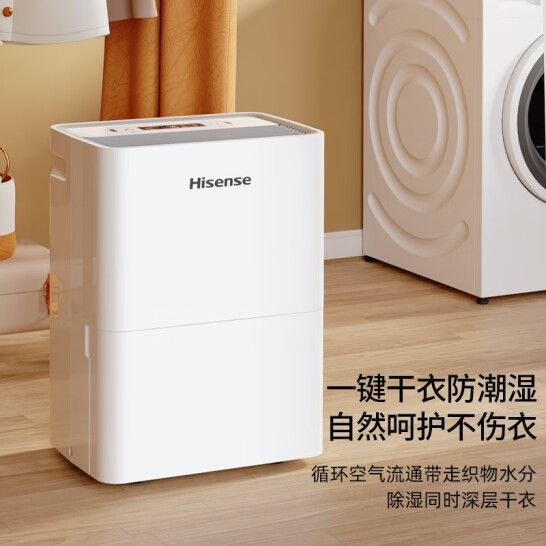 海信（Hisense）除濕機/抽濕機 12L/天 （適用20~60平）CF12BD/U