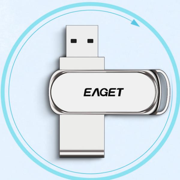 憶捷（EAGET）64GB USB3.2 U盤 F80 全金屬外殼