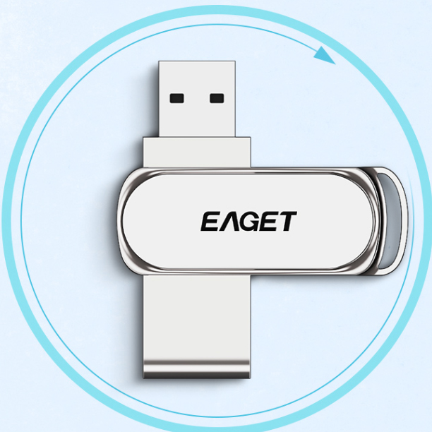 憶捷（EAGET）128GB USB3.2 U盤 F80 全金屬外殼