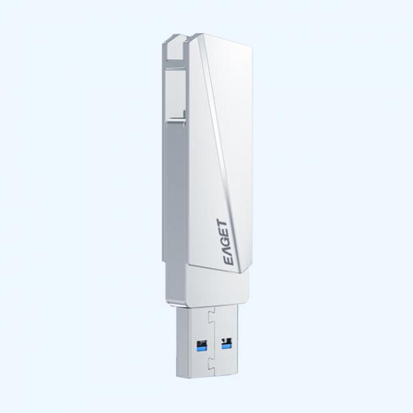 憶捷（EAGET）256GB USB3.2 Gen2 Type-C雙接口 SU60 高速固態U盤 讀速560MB/s
