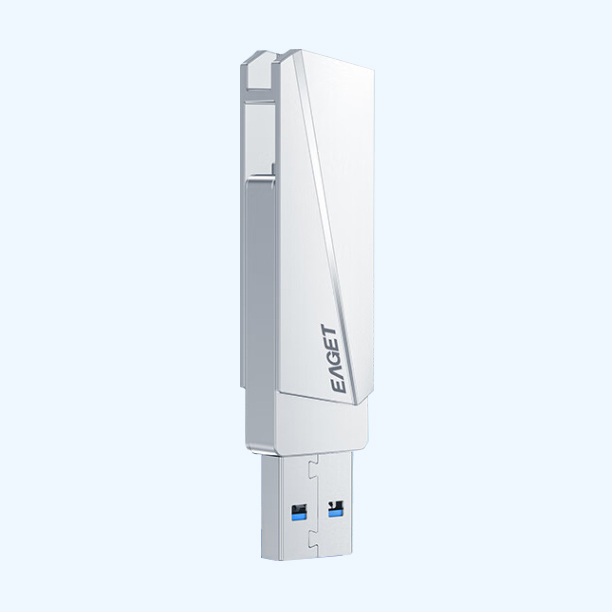 憶捷（EAGET）256GB USB3.2 Gen2 Type-C雙接口 SU60 高速固態U盤 讀速560MB/s