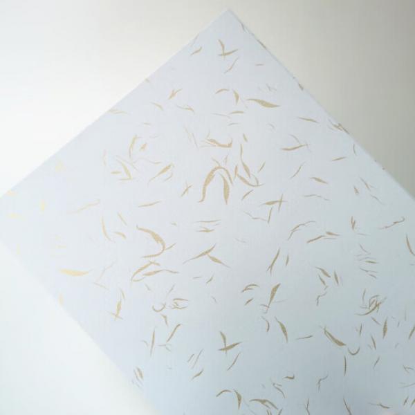 藝彩宸 200克金絲紋封面紙 彩色封皮紙 彩色封面紙 金絲紋白色A4 50張
