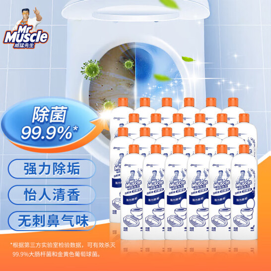 威猛先生（Mr Muscle）潔廁靈 潔廁劑 480g*24瓶 整箱裝