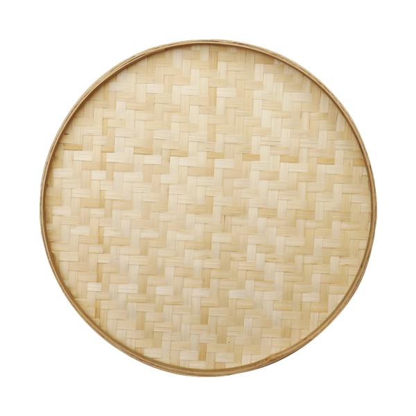 旭力 竹編制品 圓形簸箕 直徑36cm