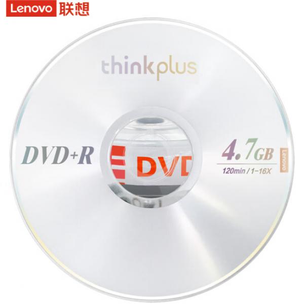 聯(lián)想（Lenovo）DVD+R 光盤/刻錄盤 16速4.7GB 單片出售