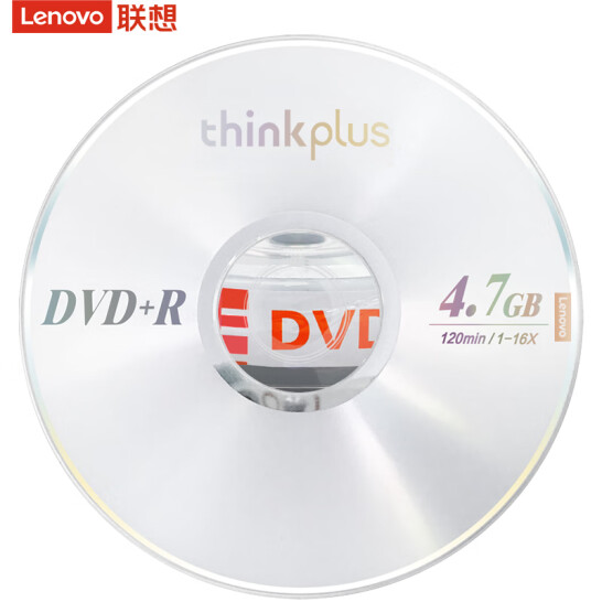 聯想（Lenovo）DVD+R 光盤/刻錄盤 16速4.7GB 單片出售
