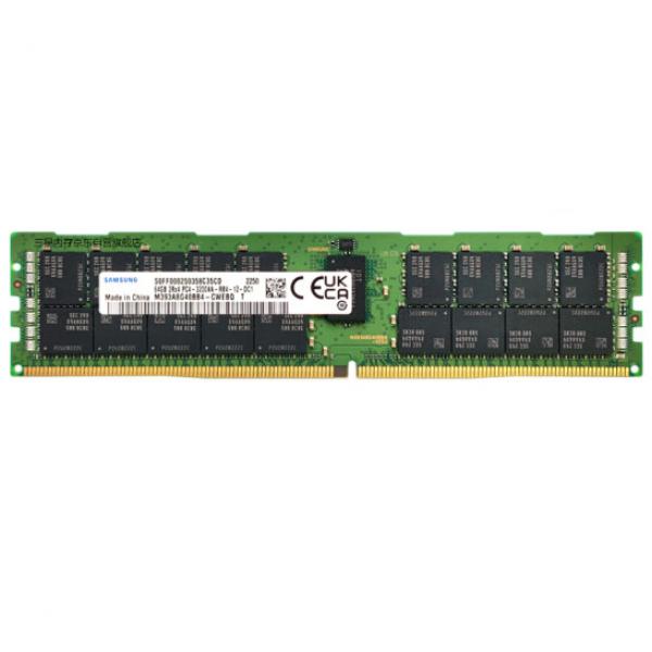 三星（SAMSUNG）存儲(chǔ)服務(wù)器內(nèi)存條 64GB DDR4 RECC 2R×4 3200MHz M393A8G40BB4-CWE