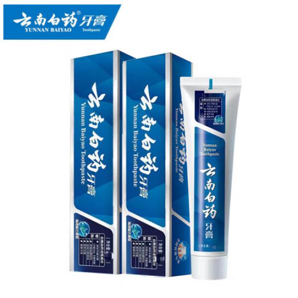 云南白藥 健齒護齦清新口氣 薄荷香型牙膏 215g 留蘭香型